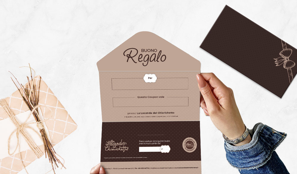 Buoni regalo cartacei